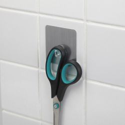 Крючки СИЛА SH68-S2S-24 на силиконовом креплении 6,8х6,8 см серебро 2 шт. до 1,5 кг