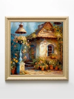 Картина на стену интерьерная на холсте 35*35 см