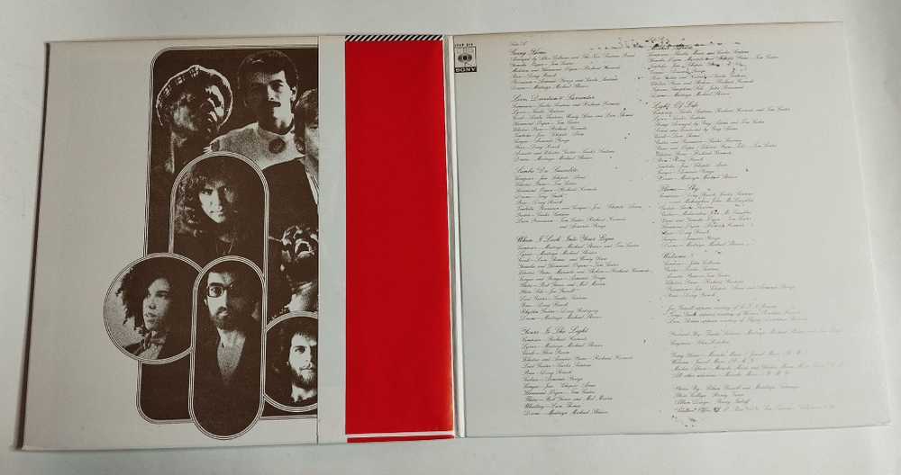 Винтажная виниловая пластинка LP Santana Welcome (Japan 1978) (Obi)