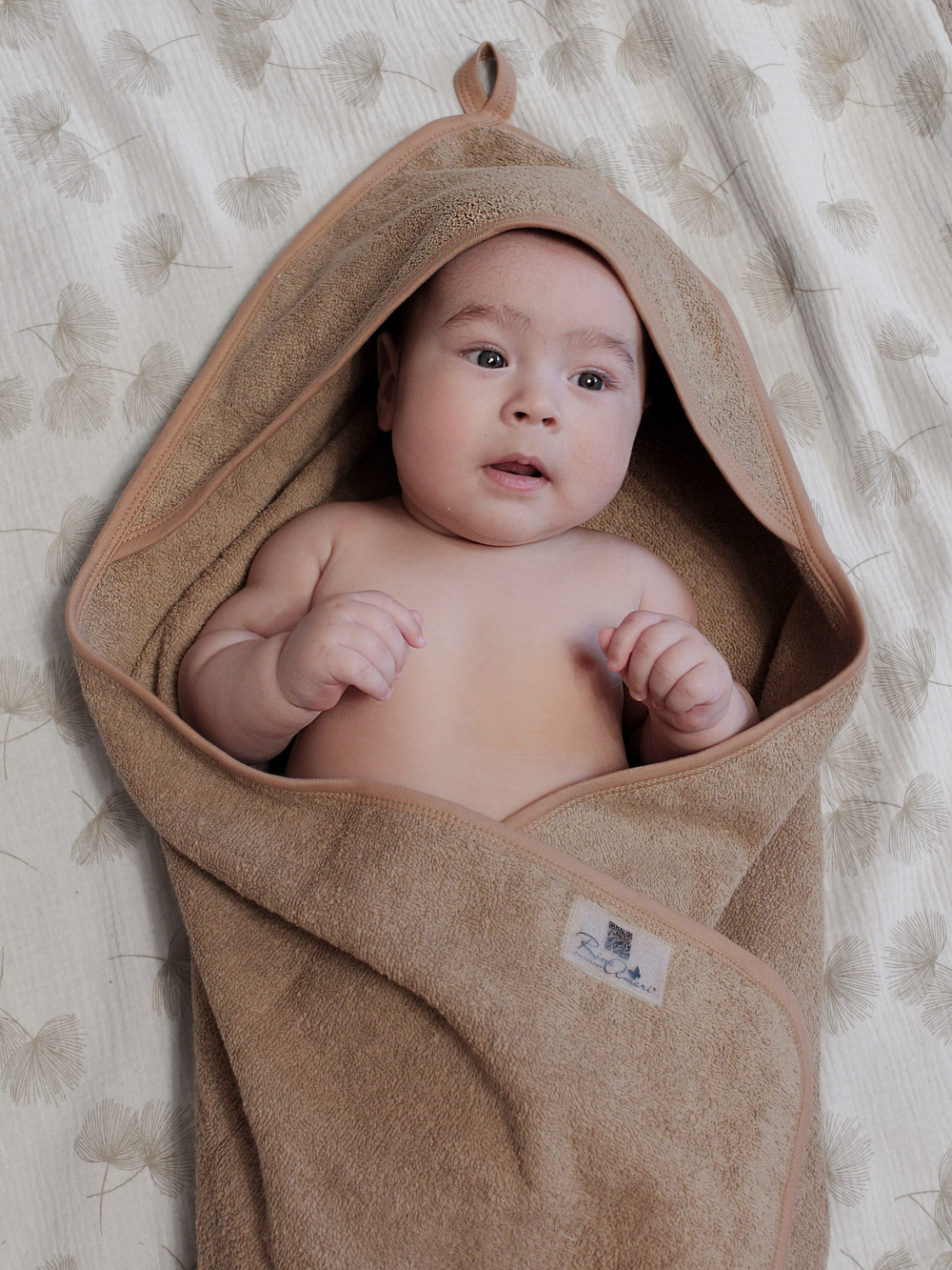 Махровая пеленка с уголком Св.кофе 80*80