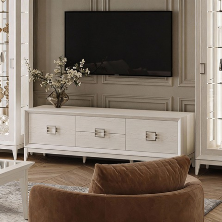 МОДЕНА Тумба ТВ (ДУБ САТИН)