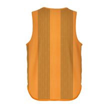 Манишка детская TORRES двухсторонняя, TR11949O/G, р.Jr, тренировочная, полиэстер, оранж-зелен