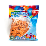 Шар воздушный металлик Alingar, №10, золотой, 100шт/уп, пакет с европодвесом