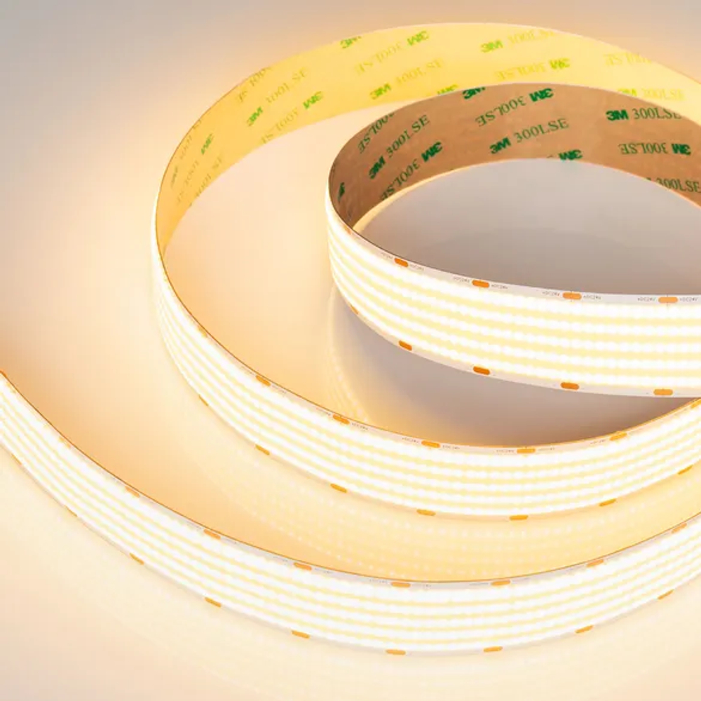 Светодиодная лента COB-X1600-30mm 24V Warm2700 (40 W/m, IP20, 5m) (Arlight, CRI>90) 052224