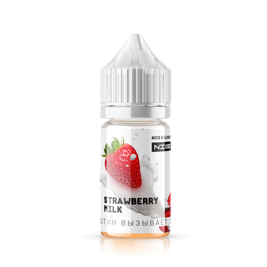 Жидкость URBN Nice (30 мл, 20 мг SALT) Strawberry Milk