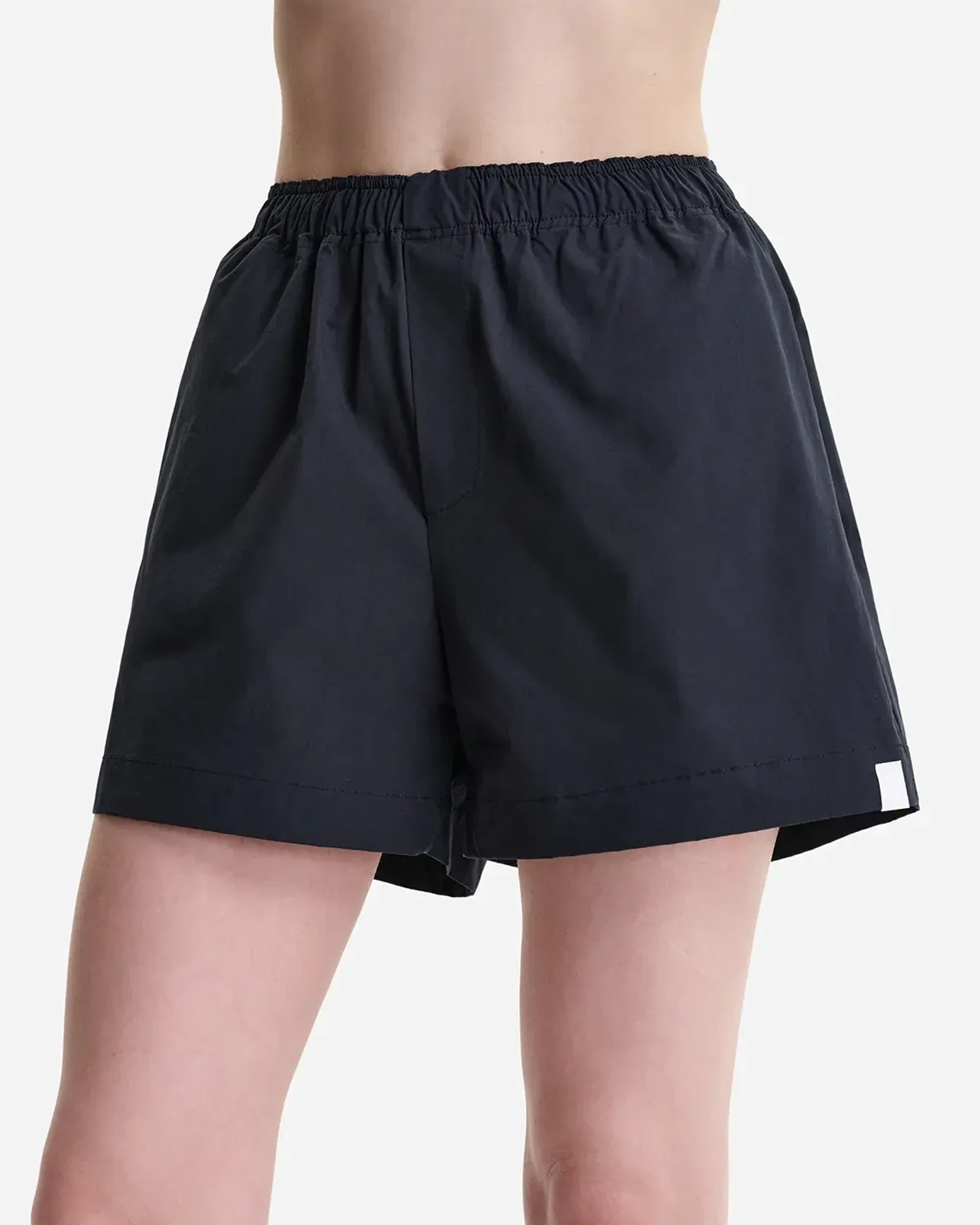 Шорты из итальянского хлопка черные