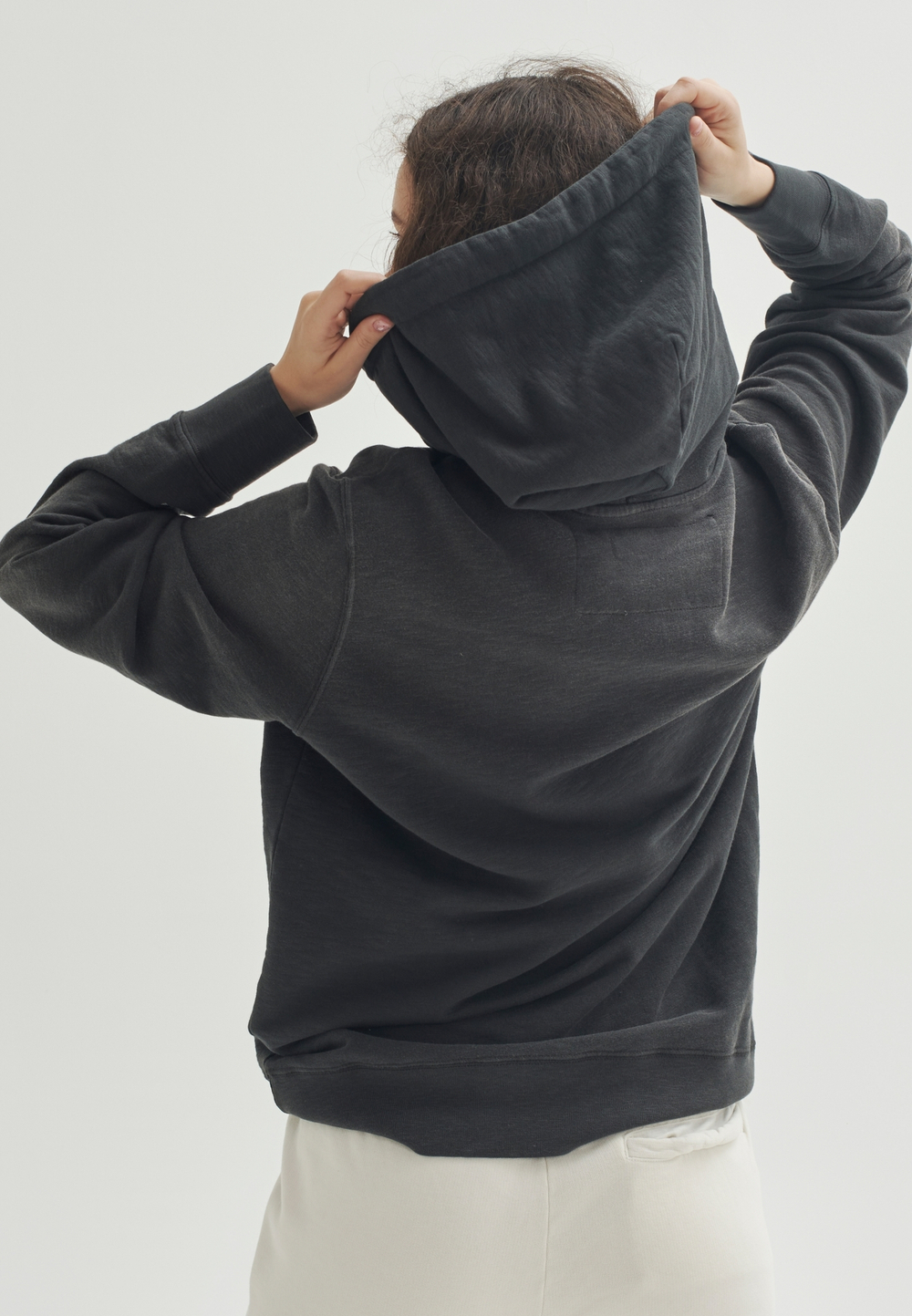 Худи Bowery NYC однотонное Spray Pirate Black
