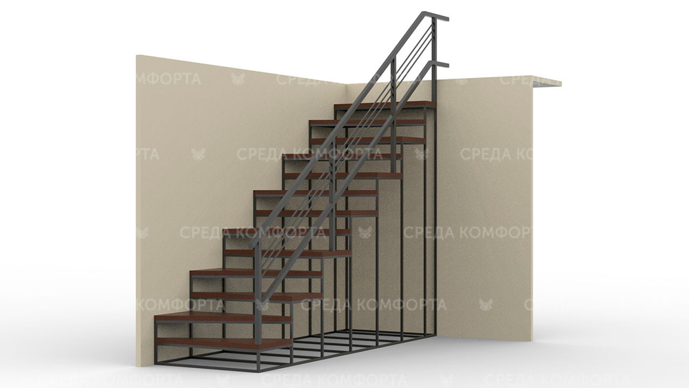 Металлическая лестница LSTN0056