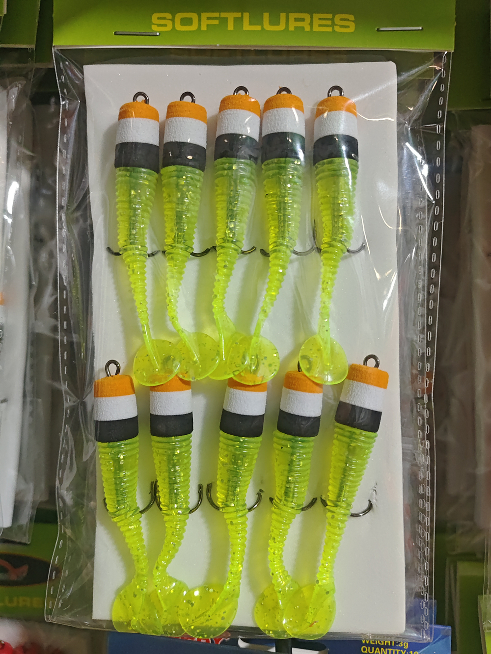 Мандула джиг киллер для рыбалка(10штук)