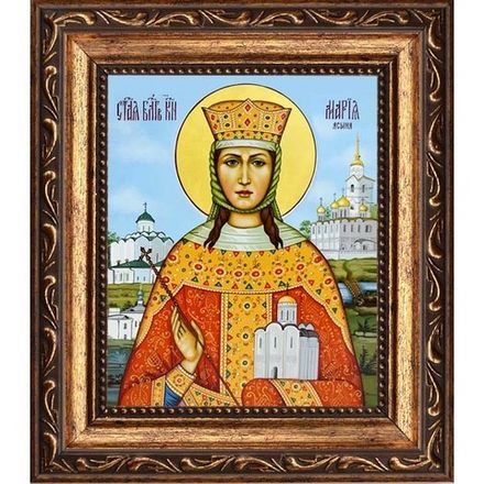 Мария Ясыня, Великая княгиня Владимирская. Икона на холсте.