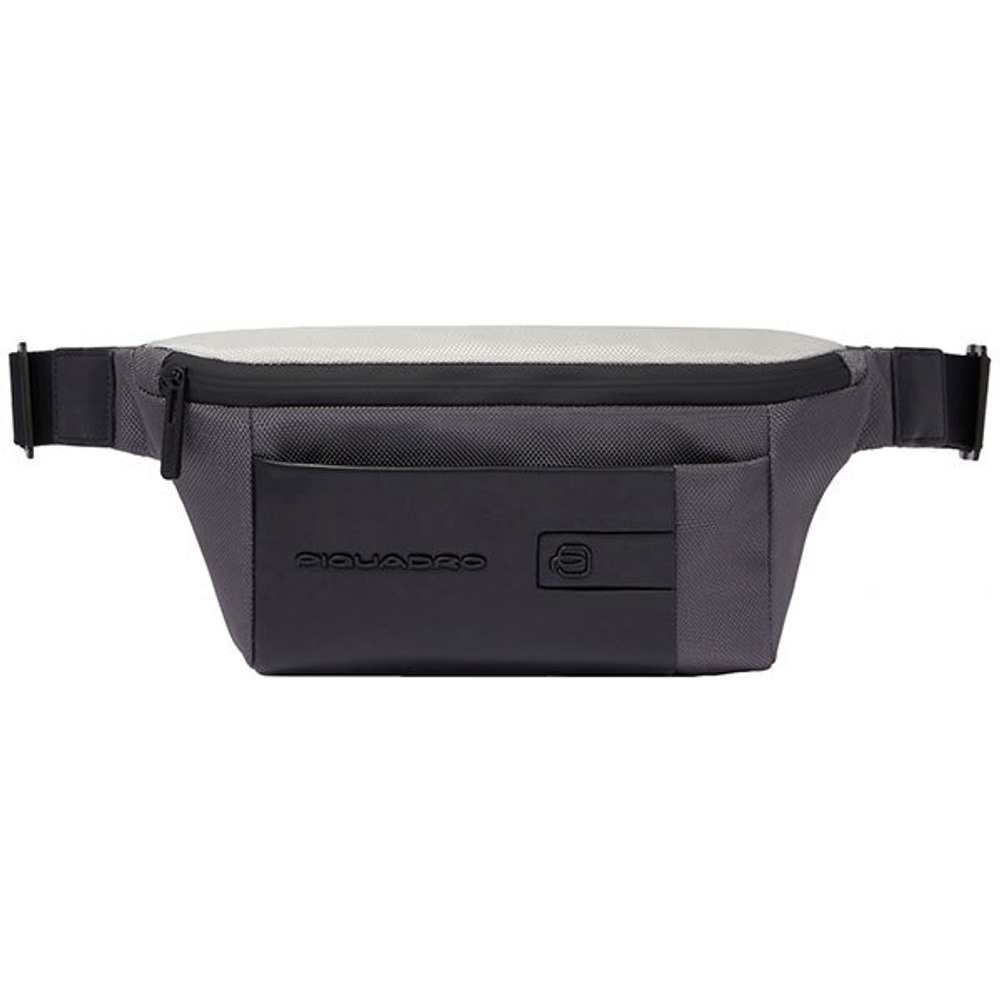Сумка поясная Piquadro Brief 2/Grigio-nero