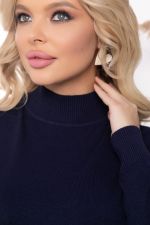 Водолазка Осенняя история (темно-синяя) Б14554-20М LT Collection
