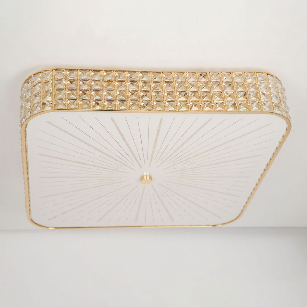 Citilux Портал CL324202 Люстра хрустальная Золото