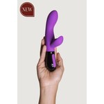 Вибратор-кролик Adrien Lastic Gaia 2.0 лиловый (20,4×3,6 см)