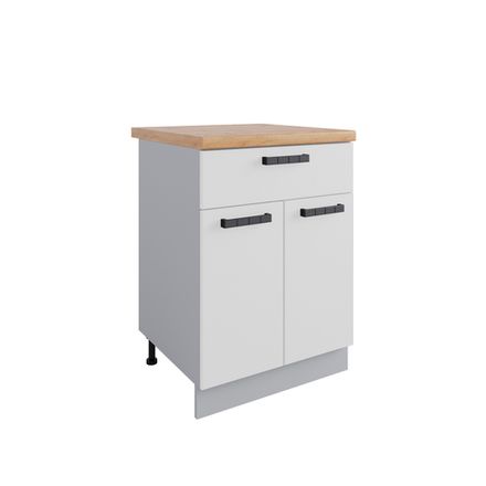 Кухня Модуль С1ЯШ 600 Ройс Белый Скин