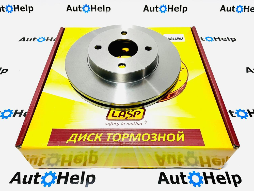 Диск тормозной Lasp B458-33-25XD передний