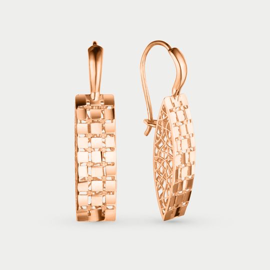 Серьги золотые