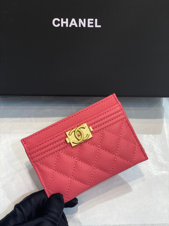 Chanel Boy Card Holder