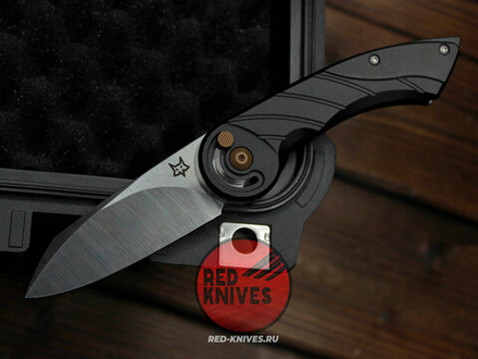 Ножи FOX KNIVES Radius Black - черная рукоять