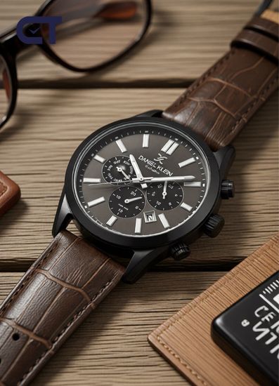 Daniel Klein DK14212‑5: классика с расширенным функционалом, Мужские наручные часы