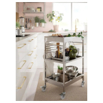 Тележка - KUNGSFORS IKEA/КУНГСФОРС ИКЕА, 90х60х40 см, серый