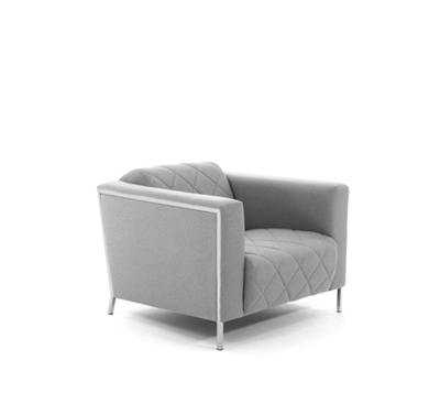 VISPO кресло, ткань шерсть СЕРЫЙ M