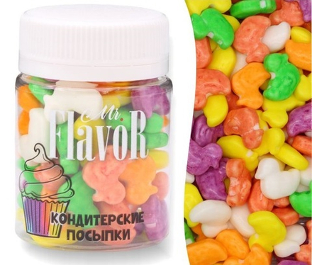 Посыпка Mr.FlavoR "Уточки цветные", 50 гр