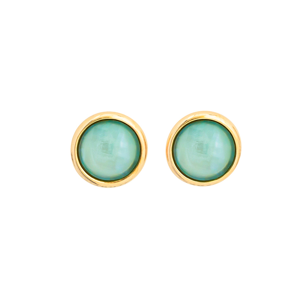 Серьги пусеты Possebon Madre Azul A9997.20 BL/G