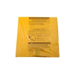 Пакеты для утилизации медицинских отходов класс Б одноразовые 505х610 мм 10 микрон 80 л 100 шт