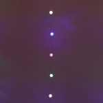 Гирлянда для дома ЗАНАВЕС «Жемчужина» ш3* в2 м 200 ламп LED, прозр. пров, 8 реж,IP-40, Мультицвет (возможность соединения)