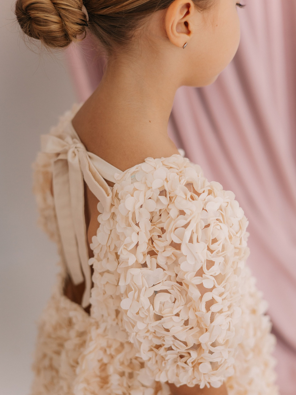 Платье «Camellia», Молоко