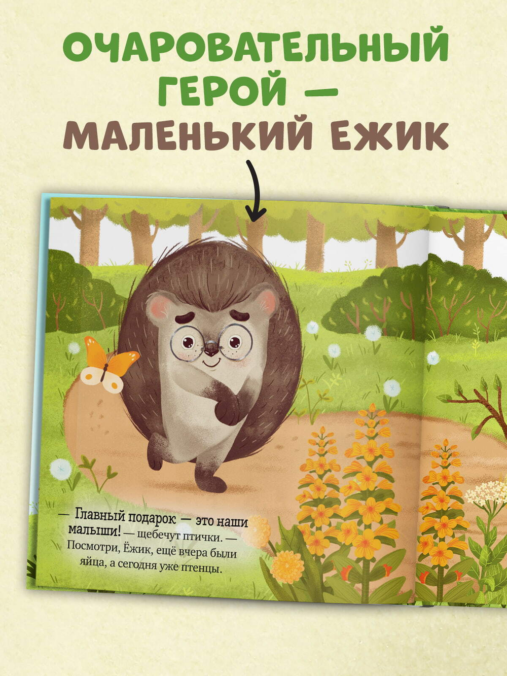 Книжки-картинки (мягкая обложка). Ёжик и солнечное лето