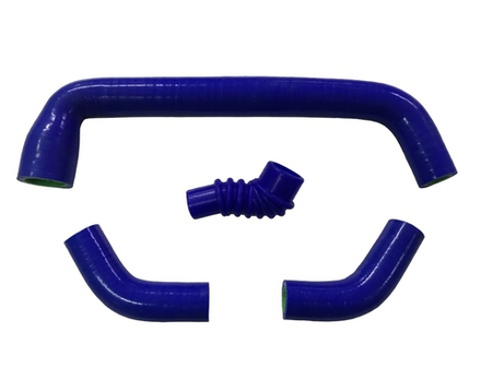 Патрубки регулятора холостого хода 406 двигатель силиконовые 4 штуки