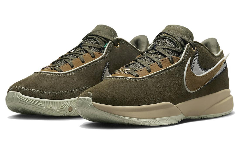 Кроссовки Nike Lebron 20 "Olive Suede" Ep 20
