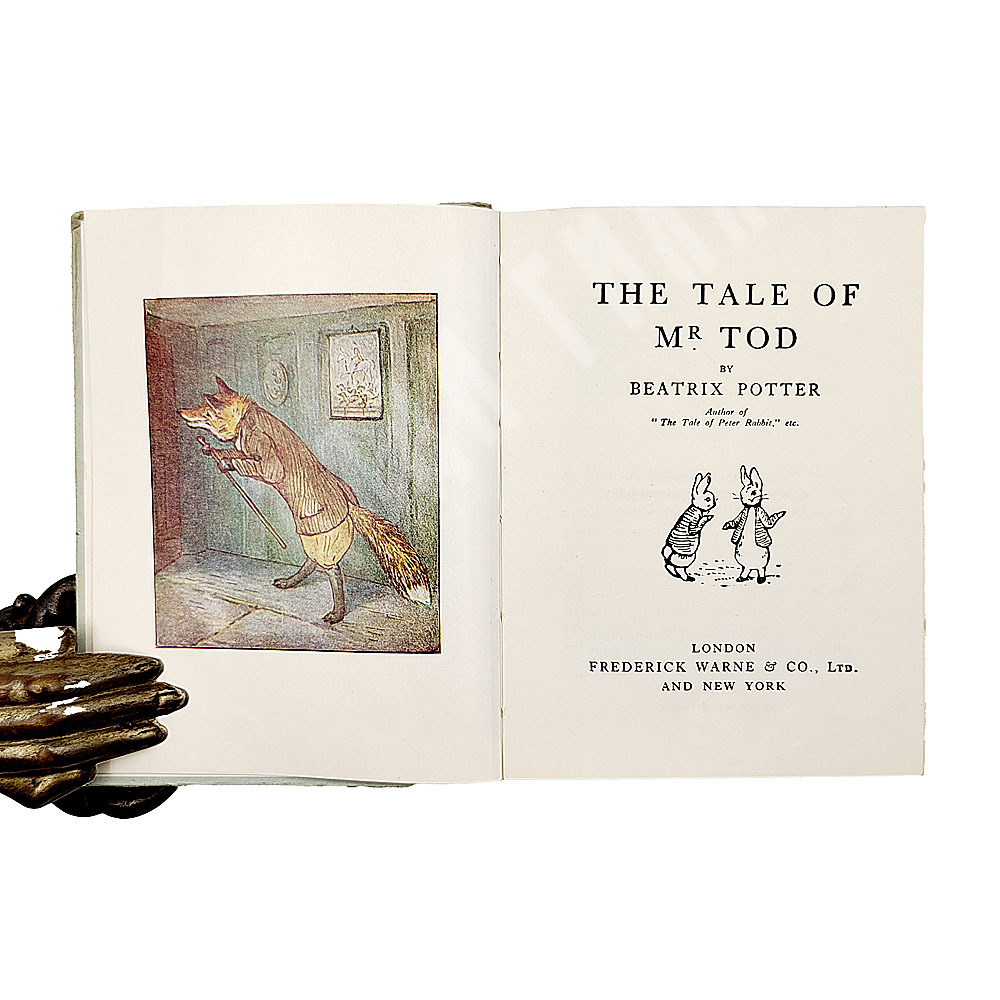 [Первое издание] Беатрикс Поттер.The Tale of Mr. Tod. Сказка о мистере Тоде, 1912.