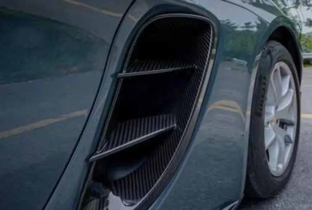 Карбоновые воздуховоды крыльев для Porsche 718 Boxster/Cayman 982 2016+ Порше