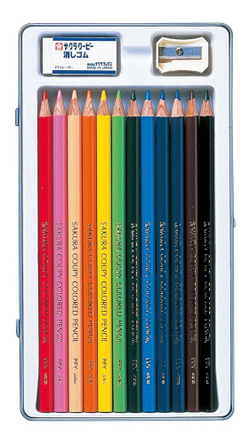 Цветные карандаши Sakura Coupy Colored Pencil (12 шт.)