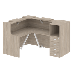 Onix Ресепшн O.R-K-26 Дуб Аттик 1973*1568*1187