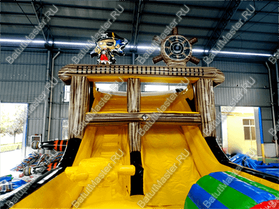 Надувной корабль "Пират Черная Борода"