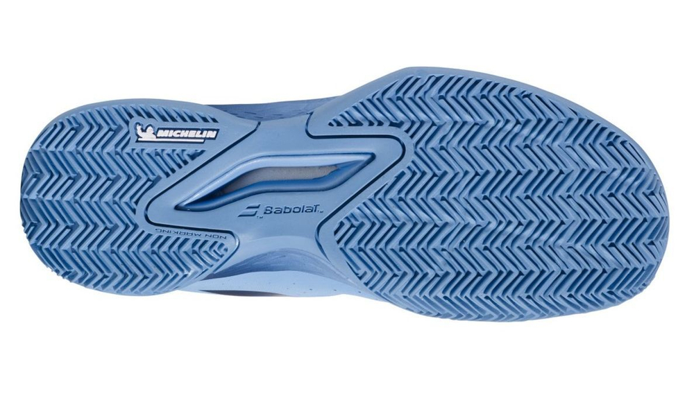 детские Кроссовки теннисные Babolat Propulse Junior 3 Clay - небесный