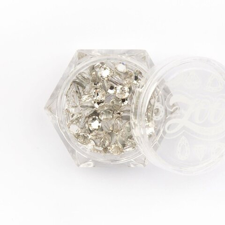 1085 Стразы стеклянные прозрачные SS16 (4 мм) 100 шт