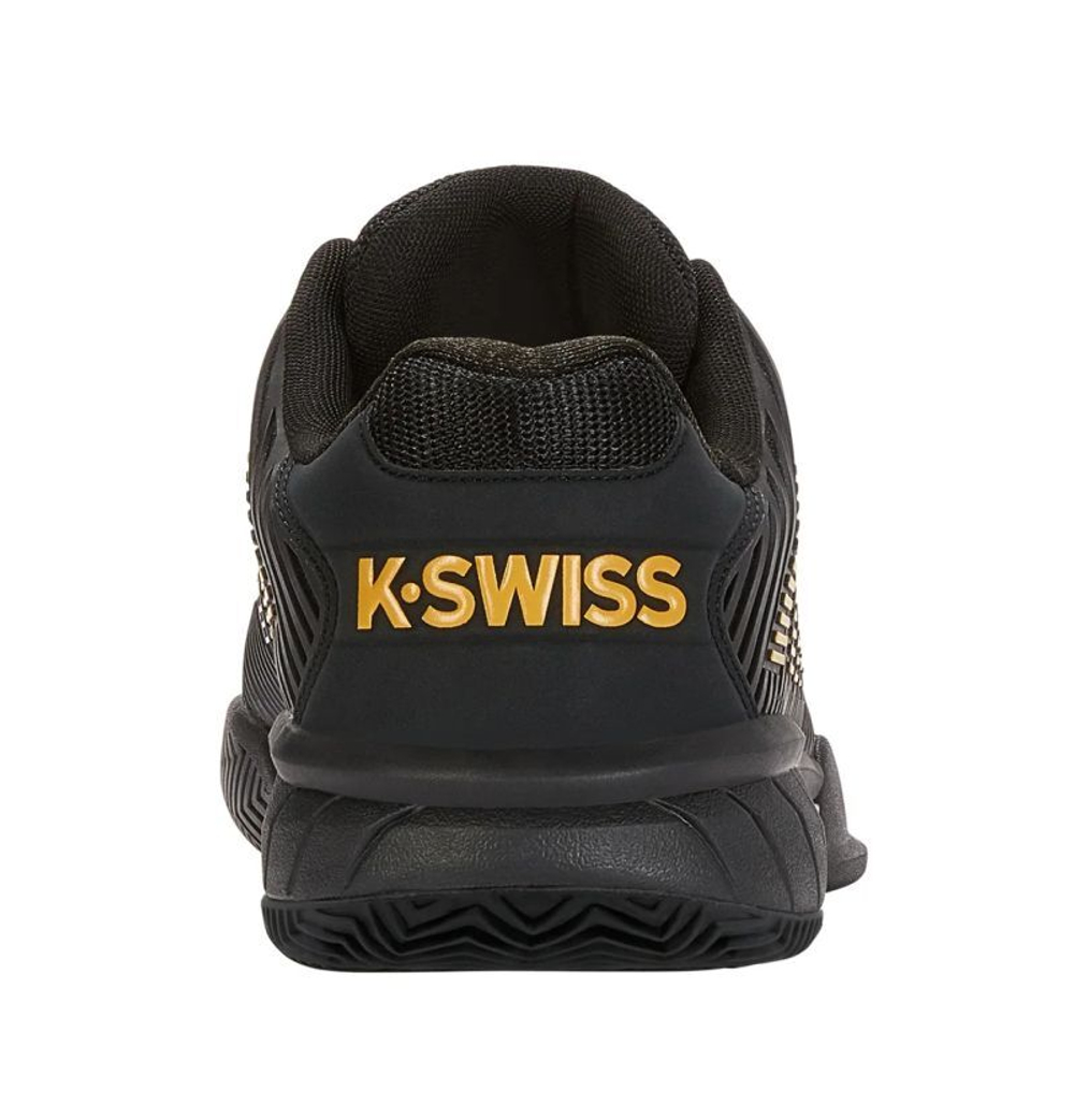 Теннисные кроссовки K-Swiss Hypercourt Express 2 HB - moonless/amber - Black Orange
