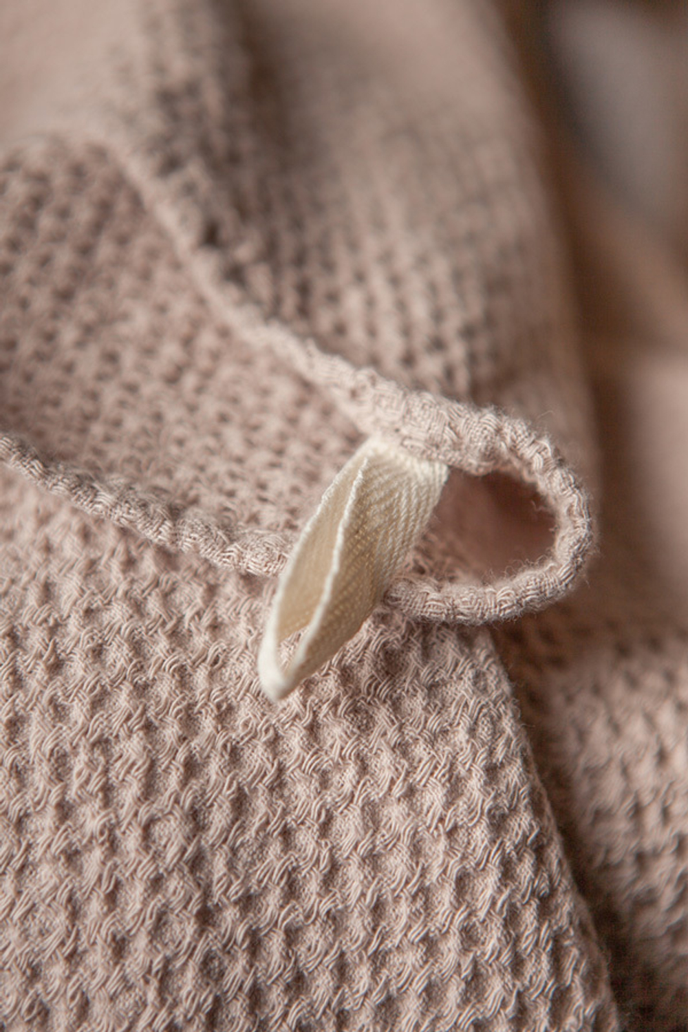 Полотенце вафельное 70х140 Luxberry Yoga телесное