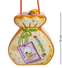 BX- 76/1 Металлическая копилка «Мешочек»