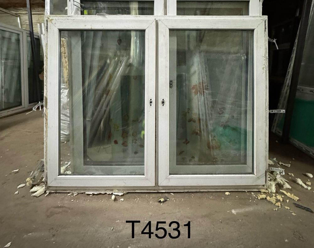 Окно Пластиковое Б/У 136(в) х 175(ш)