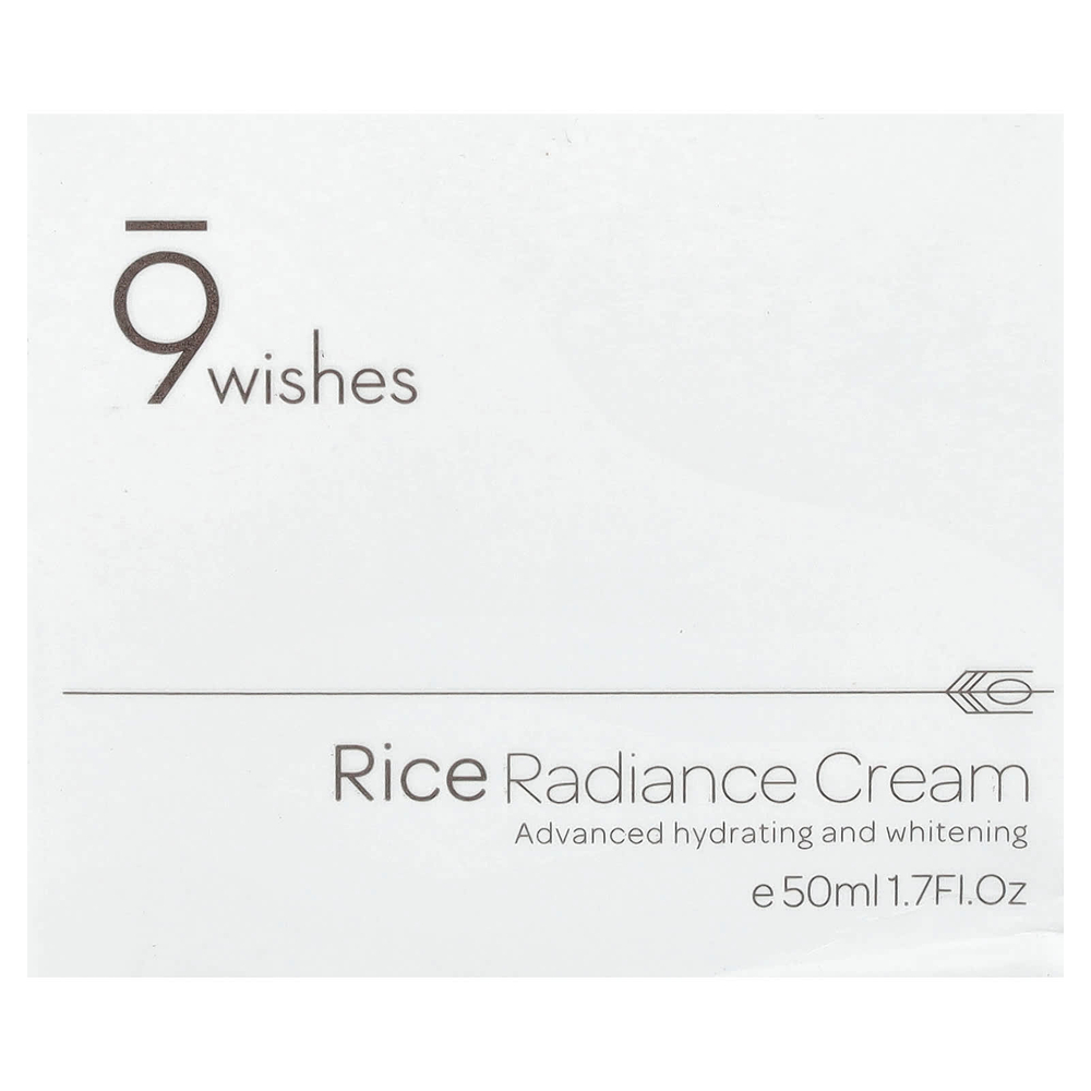 9Wishes, Рисовый крем для сияния кожи, 50 мл (1,7 жидк. унц.)