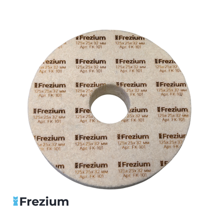 Круг полировальный войлочный "Frezium" 125x25x32; FK-101