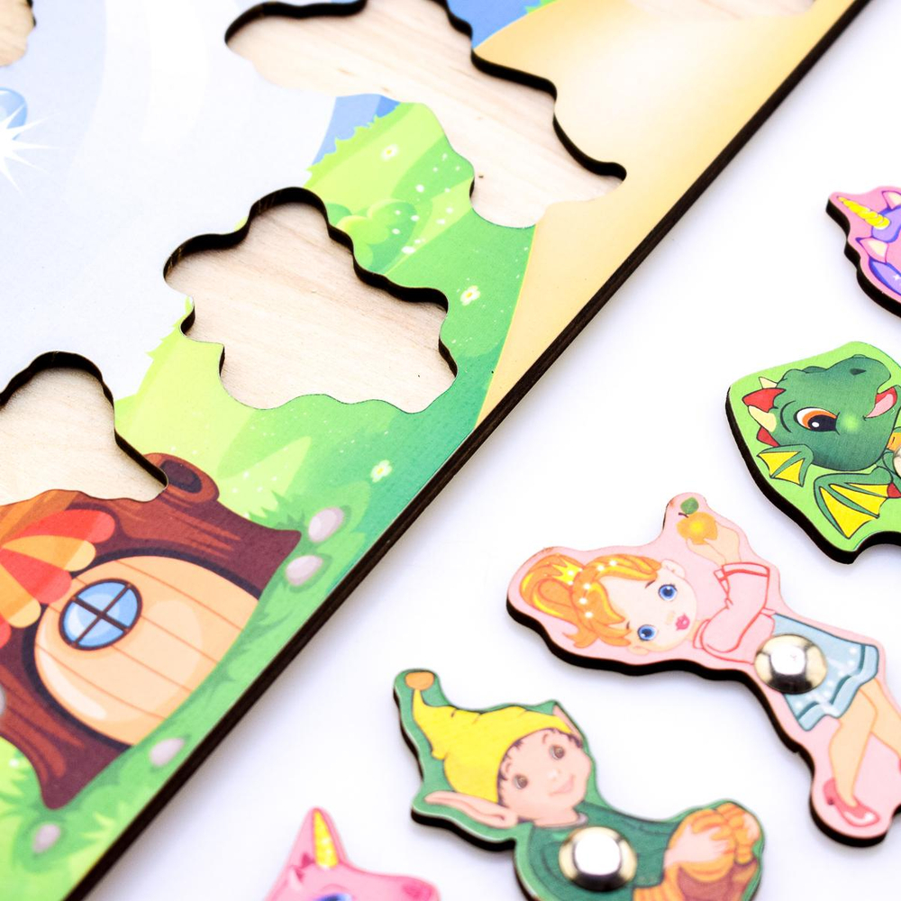 Магнитная рыбалка сказочные герои