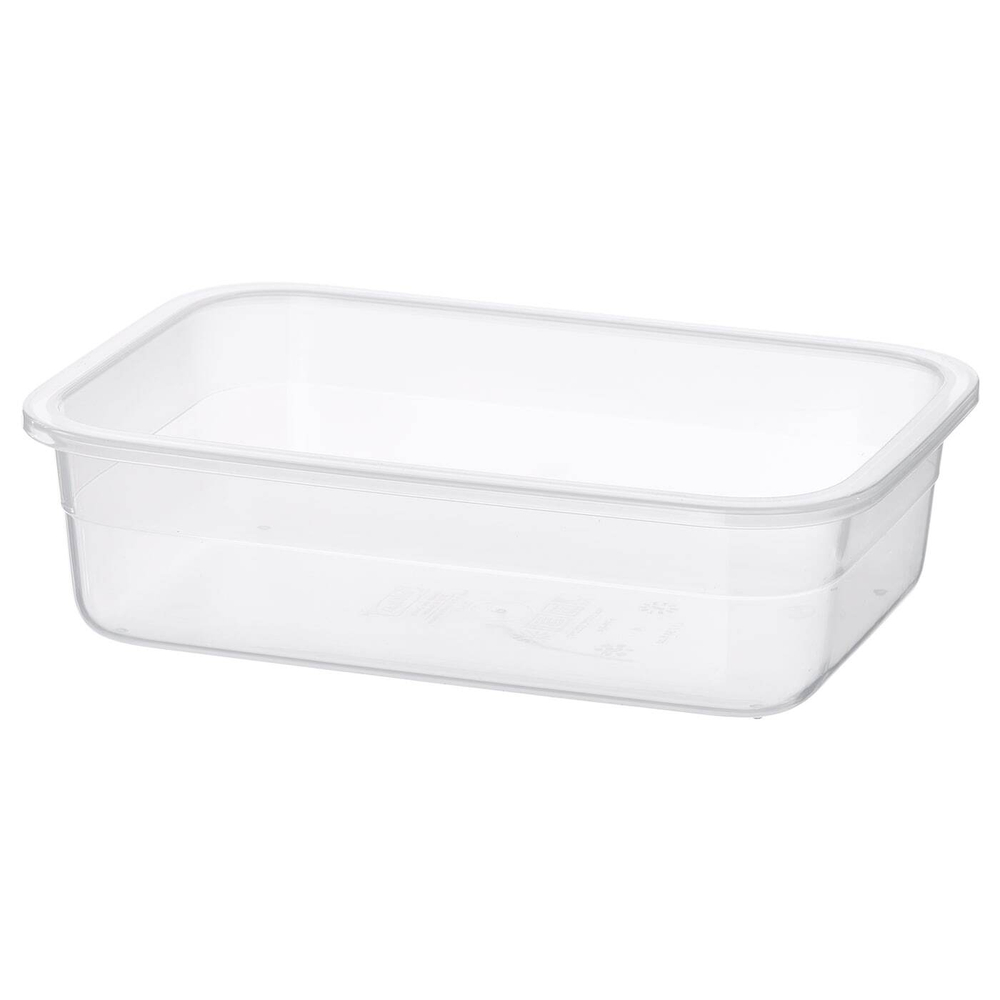 IKEA 365+ Контейнер для еды, прямоугольный/пластик, 1,0 л