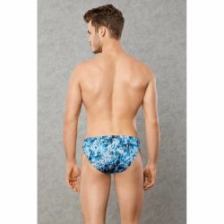 Мужские слипы синие с принтом Doreanse 1265